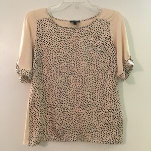 The Limited Mixed Material Shirt